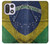 S3297 Brazil Flag Vintage Football Graphic Hülle Schutzhülle Taschen für OnePlus 15