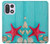 S3428 Aqua Wood Starfish Shell Hülle Schutzhülle Taschen für OnePlus 15