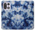 S3439 Fabric Indigo Tie Dye Hülle Schutzhülle Taschen für OnePlus 15