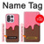 S3754 Strawberry Ice Cream Cone Hülle Schutzhülle Taschen für OnePlus 15