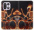 S3985 Fire Skull Drummer Hülle Schutzhülle Taschen für OnePlus 15