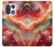 S4012 Red Marble Gold Veins Hülle Schutzhülle Taschen für OnePlus 15