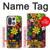 S4043 Colorful Flowers Cartoon Hülle Schutzhülle Taschen für OnePlus 15