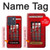 S0058 British Red Telephone Box Hülle Schutzhülle Taschen für Motorola Edge 70
