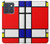S0157 Composition Red Blue Yellow Hülle Schutzhülle Taschen für Motorola Edge 70
