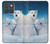 S0285 Polar Bear Family Arctic Hülle Schutzhülle Taschen für Motorola Edge 70