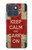 S0674 Keep Calm and Carry On Hülle Schutzhülle Taschen für Motorola Edge 70