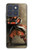 S0796 Japan Red Samurai Hülle Schutzhülle Taschen für Motorola Edge 70