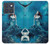 S0899 Mermaid Hülle Schutzhülle Taschen für Motorola Edge 70