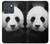S1072 Panda Bear Hülle Schutzhülle Taschen für Motorola Edge 70