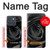 S1598 Black Rose Hülle Schutzhülle Taschen für Motorola Edge 70