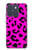 S1850 Pink Leopard Pattern Hülle Schutzhülle Taschen für Motorola Edge 70