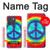 S1870 Tie Dye Peace Hülle Schutzhülle Taschen für Motorola Edge 70