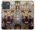 S1932 Blue Eyed Leopard Hülle Schutzhülle Taschen für Motorola Edge 70