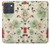 S2179 Flower Floral Vintage Art Pattern Hülle Schutzhülle Taschen für Motorola Edge 70