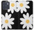 S2315 Daisy White Flowers Hülle Schutzhülle Taschen für Motorola Edge 70