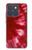 S2480 Tie Dye Red Hülle Schutzhülle Taschen für Motorola Edge 70