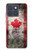 S2490 Canada Maple Leaf Flag Texture Hülle Schutzhülle Taschen für Motorola Edge 70