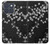 S2544 Japanese Kimono Style Black Flower Pattern Hülle Schutzhülle Taschen für Motorola Edge 70