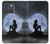 S2668 Mermaid Silhouette Moon Night Hülle Schutzhülle Taschen für Motorola Edge 70