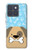 S2669 Cute Dog Paws Bones Cartoon Hülle Schutzhülle Taschen für Motorola Edge 70