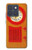 S2780 Vintage Orange Bakelite Radio Hülle Schutzhülle Taschen für Motorola Edge 70
