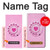 S2847 Pink Retro Rotary Phone Hülle Schutzhülle Taschen für Motorola Edge 70