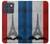 S2859 Vintage France Flag Eiffel Tower Hülle Schutzhülle Taschen für Motorola Edge 70