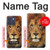 S2870 Lion King of Beasts Hülle Schutzhülle Taschen für Motorola Edge 70