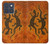 S2901 Lizard Aboriginal Art Hülle Schutzhülle Taschen für Motorola Edge 70