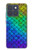 S2930 Mermaid Fish Scale Hülle Schutzhülle Taschen für Motorola Edge 70