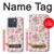 S3095 Vintage Rose Pattern Hülle Schutzhülle Taschen für Motorola Edge 70