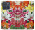 S3205 Retro Art Flowers Hülle Schutzhülle Taschen für Motorola Edge 70