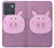 S3269 Pig Cartoon Hülle Schutzhülle Taschen für Motorola Edge 70