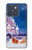 S3282 Santa Xmas Castle Hülle Schutzhülle Taschen für Motorola Edge 70