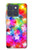 S3292 Colourful Disco Star Hülle Schutzhülle Taschen für Motorola Edge 70