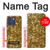S3388 Gold Glitter Graphic Print Hülle Schutzhülle Taschen für Motorola Edge 70