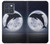 S3510 Dolphin Moon Night Hülle Schutzhülle Taschen für Motorola Edge 70