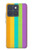 S3678 Colorful Rainbow Vertical Hülle Schutzhülle Taschen für Motorola Edge 70