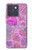 S3710 Pink Love Heart Hülle Schutzhülle Taschen für Motorola Edge 70