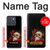S3753 Dark Gothic Goth Skull Roses Hülle Schutzhülle Taschen für Motorola Edge 70