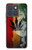 S3890 Reggae Rasta Flag Smoke Hülle Schutzhülle Taschen für Motorola Edge 70