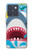 S3947 Shark Helicopter Cartoon Hülle Schutzhülle Taschen für Motorola Edge 70