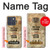 S3954 Vintage Gas Pump Hülle Schutzhülle Taschen für Motorola Edge 70