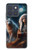 S3995 Grim Wolf Indian Girl Hülle Schutzhülle Taschen für Motorola Edge 70