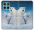 S0285 Polar Bear Family Arctic Hülle Schutzhülle Taschen für Motorola Moto G (2026), G Play (2026)