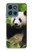 S1073 Panda Enjoy Eating Hülle Schutzhülle Taschen für Motorola Moto G (2026), G Play (2026)