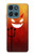 S2454 Red Cute Little Devil Cartoon Hülle Schutzhülle Taschen für Motorola Moto G (2026), G Play (2026)