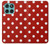 S2951 Red Polka Dots Hülle Schutzhülle Taschen für Motorola Moto G (2026), G Play (2026)
