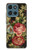 S3013 Vintage Antique Roses Hülle Schutzhülle Taschen für Motorola Moto G (2026), G Play (2026)
